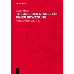 Theorie der Stabilitat einer Bewegung