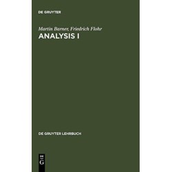 Analysis I