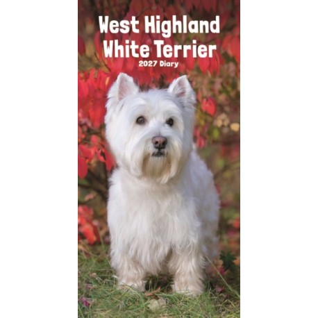 West Highland White Terriers Slim Diary