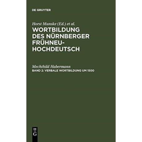 Verbale Wortbildung um 1500