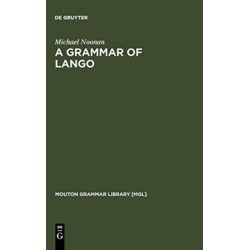 A Grammar of Lango