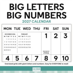 Essential Big Letters Big Numbers W