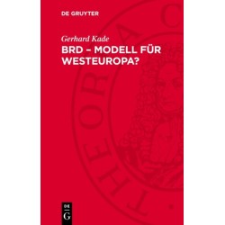 Brd - Modell Fur Westeuropa?