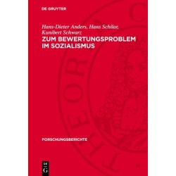 Zum Bewertungsproblem Im Sozialismus