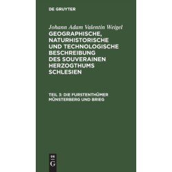 Die Furstenthumer Munsterberg Und Brieg