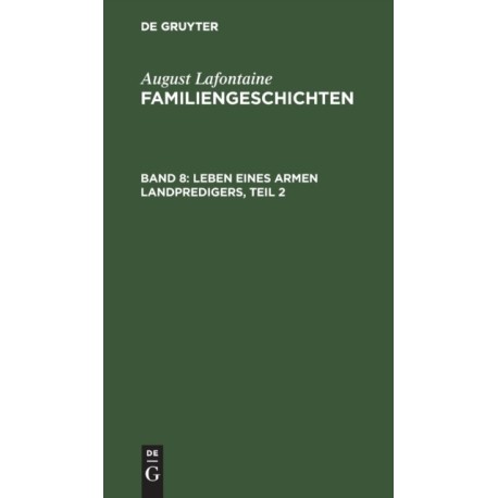 Leben Eines Armen Landpredigers, Teil 2