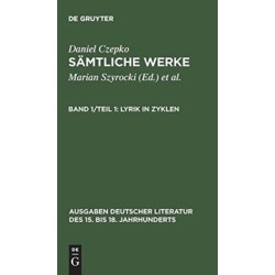 Lyrik in Zyklen