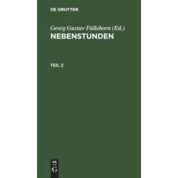 Nebenstunden. Teil 2
