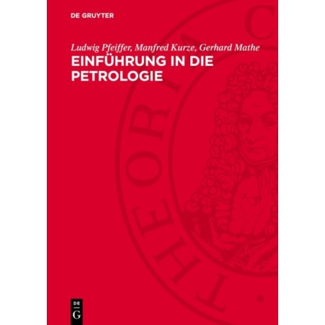 Einfuhrung in Die Petrologie