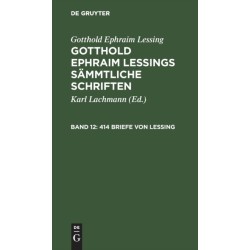 414 Briefe Von Lessing
