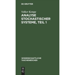 Analyse Stochastischer Systeme, Teil 1