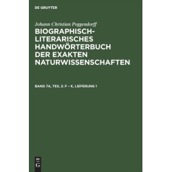 F - K, Lieferung 1