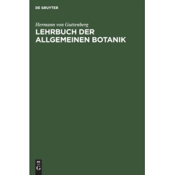 Lehrbuch Der Allgemeinen Botanik