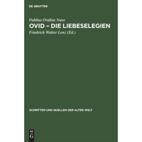 Ovid - Die Liebeselegien