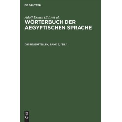 Die Belegstellen, Band 2, Teil 1