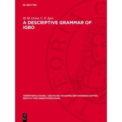 A Descriptive Grammar of Igbo