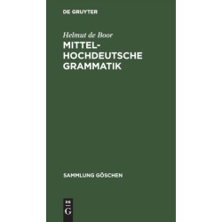 Mittelhochdeutsche Grammatik