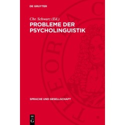 Probleme Der Psycholinguistik