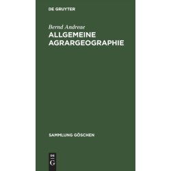 Allgemeine Agrargeographie