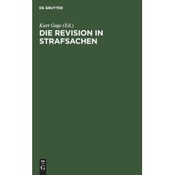 Die Revision in Strafsachen