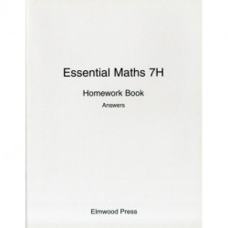 Essential Maths 7H Homework Book Answers