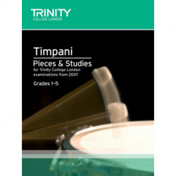 Timpani Pieces & Studies Grades 1-5: Percussion Teaching Material