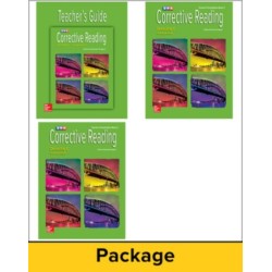Corrective Reading Decoding Level C, Teacher Materials Package