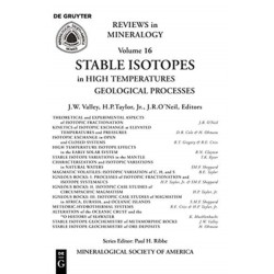 Stable Isotopes in High Temperature Geological Processes
