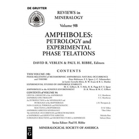 Amphiboles: Petrology and Experimental Phase Relations