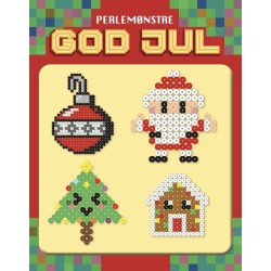 Perlemønstre: God jul: Mønstre til perleplader
