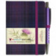 Waverley S.T. (S): Thistle Mini with Pen Pocket Genuine Tartan Cloth Commonplace Notebook