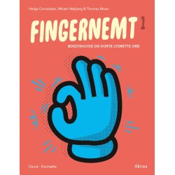 Fingernemt 1, Bogstavlyde og korte lydrette ord: Bogstavlyde og korte lydrette ord