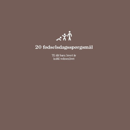 20 fødselsdagsspørgsmål: Til dit barn hvert år indtil voksenlivet