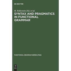 Syntax and Pragmatics in Functional Grammar