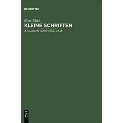 Kleine Schriften