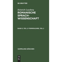 Formenlehre, Teil 2