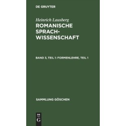 Formenlehre, Teil 1