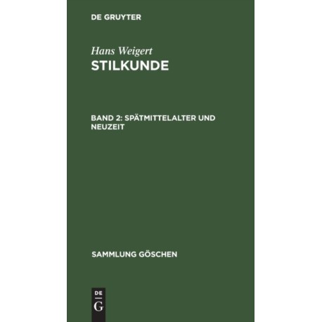 Spatmittelalter Und Neuzeit