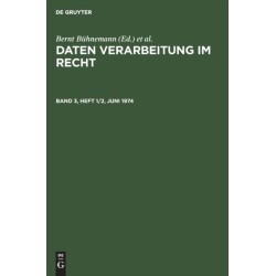 Band 3, Heft 1/2, Juni 1974