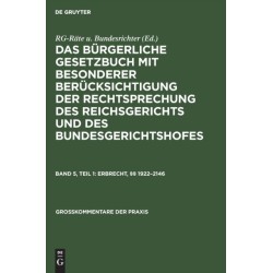 Erbrecht, §§ 1922-2146