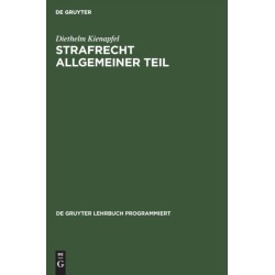 Strafrecht Allgemeiner Teil: Eine Einfuhrung in Programmierter Form