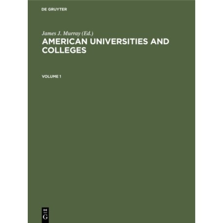American Universities and Colleges