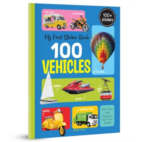 My First Sticker Book 100 Vehicles