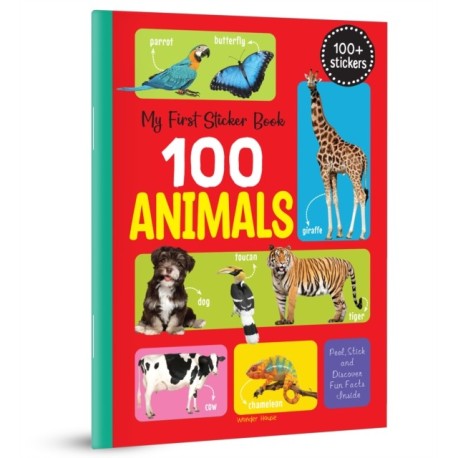 My First Sticker Book 100 Animal