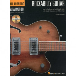 Hal Leonard Rockabilly Guitar Method: Learn to Play Rhythm and Lead Rockability Guitar with Step-by-Step Lessons and 17 Great Songs