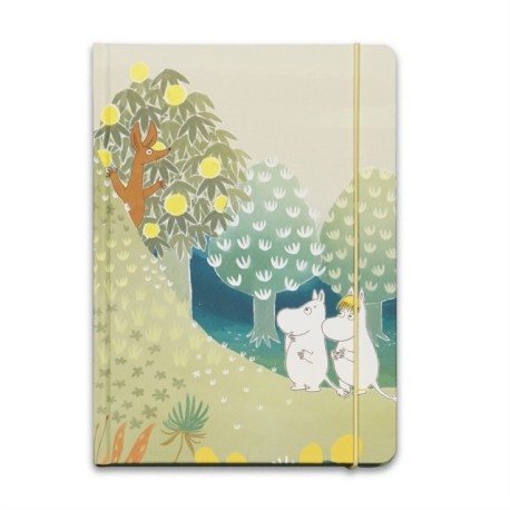 A5 Notebook (Hardcover) - Moomin (Forest)