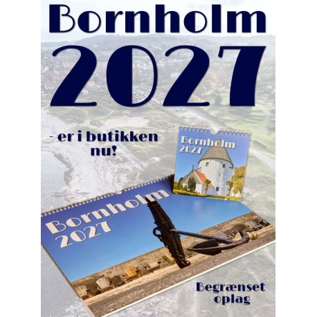 Kalender: Bornholm 2027 (stor)
