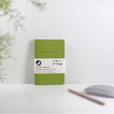 Make a Mark A6 Pocket Journal - Green