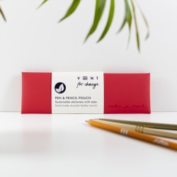 Make a Mark Pen Pouch - Red