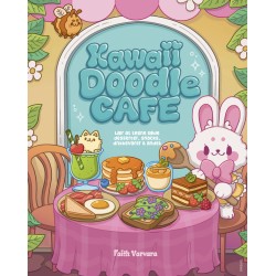 Kawaii Doodle Café: Lær at tegne søde desserter, snacks, drikkevarer & andet